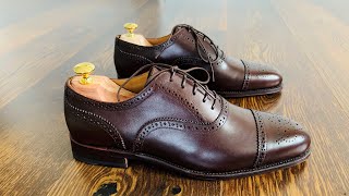 Meermin Oxford Shoes  101455  EXPRESSO ANTIQUE CALF  E [upl. by Trebloc]