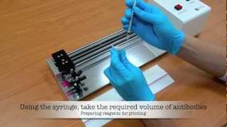 Rapid Test Immunoassay Rapid Test Printing tutorial [upl. by Anihsit]