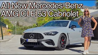 AllNew 2025 MercedesBenz AMG CLE 53 review  Will you miss the V8 [upl. by Neyut134]