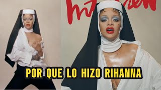 RIHANNA se burla de la religión [upl. by Aerdnaed]