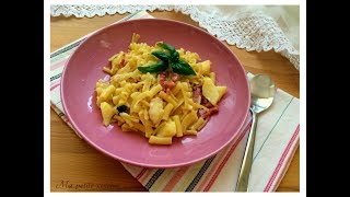 Pasta e patate con provola e pancetta [upl. by Heyman]