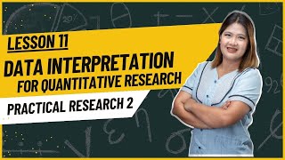 Practical Research 2 Data Interpretation for Quantitative Research [upl. by Linad]