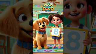 Learn Numbers  Learning Videos for 3YearOlds  Fun and Learning for Kids shorts learningvideos [upl. by Reeva]