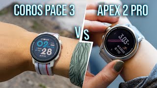 Coros Pace 3 VS Apex 2 Pro  Your Next GPS Watch [upl. by Stilu]