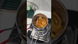 Comment quotNeedquot for link of Stainless Steel Deep Fryer Pot AR Gadgets kitchen kitchengadets [upl. by Hsemar]