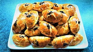 Kurabiye Tarifleri  Dereotlu Peynirli Kurabiye Tarifi  Dill and Cheese Pastry  Bizim Terek [upl. by Euqinorev]