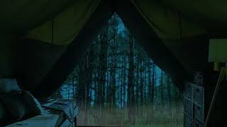 Sleep in 30 Minutes with Rain Sounds Rain Sound on Tent  30 Min Rain sounds for sleep [upl. by Mckenna]