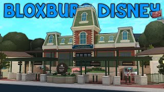 Visiting 5M DISNEY WORLD on BLOXBURG WORKING RIDES  Roblox Bloxburg [upl. by Mohorva]