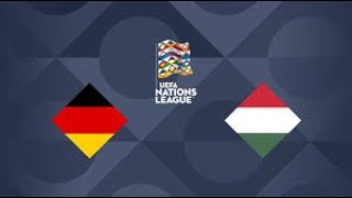 Allemagne  Hongrie UEFA Nations League 2024 J1 [upl. by Eniamraj352]