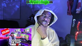 REACTING TO YOTHATSEJ NBA 2K24 GAMING SETUP HE HAS A ZIN [upl. by Anialam953]