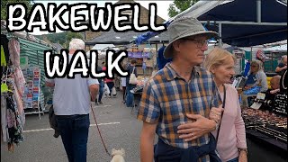 BAKEWELL DERBYSHIRE Peak District 4K THE MARKET  PART 2 WALKING TOUR FAMOUS HISTORIC ENGLISH TOWN [upl. by Budd262]