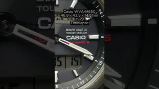 Casio WVAM650  Timelapse [upl. by Werdma893]