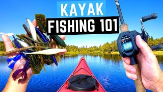 Beginner Kayak Fishing 101  Everything You Need To Know [upl. by Honig]