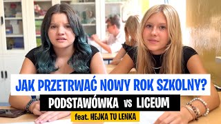 Jak przetrwać nowy rok szkolny Podstawówka vs Liceum [upl. by Maunsell]