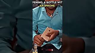 I phone bottle test 😱shortfeed shorts trending trendingshorts [upl. by Burnley992]