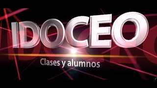 IDOCEO 2 Clases y alumnos [upl. by Seiuqram952]