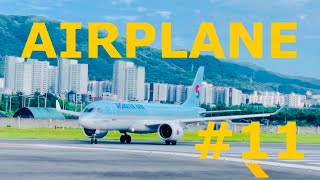 도심 속 작은 울산공항 활주로 이착륙 비행기 전용기 군용기 경비행기 airport landing take off A220 B737 Cessna planespotting 비행기 [upl. by Morel]