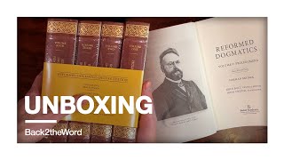 Unboxing Reformed Dogmatics Deluxe Edition  Herman Bavincks Reformed Dogmatics 4 Volume Set [upl. by Leonid]