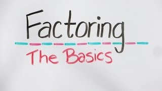 Whiteboard Math The Basics of Factoring [upl. by Alathia339]