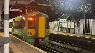 Train Leaving Newhaven Town Station Heading to Brighton [upl. by Yeldud]