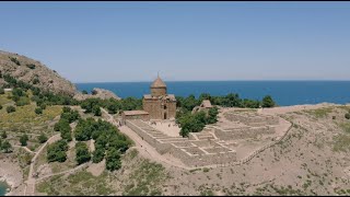 Akdamar Kilisesi VanTürkiye travel drone church [upl. by O'Kelly535]