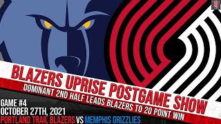 Portland Trail Blazers vs Memphis Grizzlies Recap  Blazers Uprise Postgame Show [upl. by Cyprio]