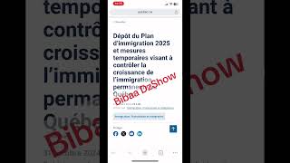 Le gouvernement du Canada a suspendu le programme d’immigration du Québec invitations arrima [upl. by Eseilana]