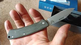 Benchmade Proper first impressions [upl. by Githens]