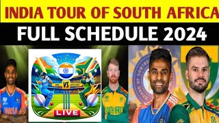 India vs South Africa match schedule changes crickettime24 [upl. by Nedearb]