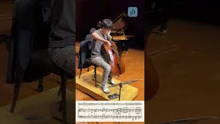 Yibai Chen and Boyang Shi perform César Francks Sonata for Cello and piano 4th movement [upl. by Roel]