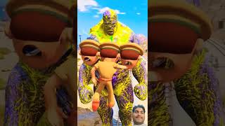 GTA 5 THREE HEADED LITTLE SINGHAM amp SHIVA SAVED FRANKLIN FROM KIDNAPING shiva littlesingham [upl. by Arimak]