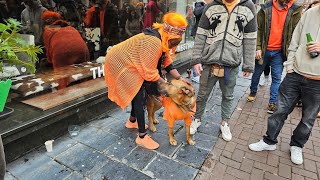 Kings Day 2024 Amsterdam Edition through my Lens  kingsday amsterdam festival [upl. by Tomchay]