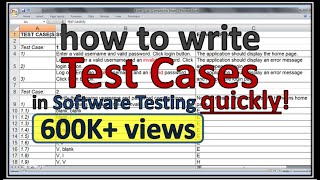 How To Write Test Cases In Manual Testing With Example  Test Cases For Login Page  Test casesfast [upl. by Asinet]