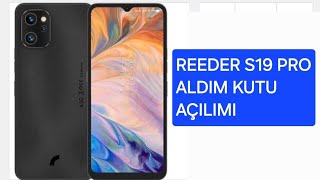 REEDER S19 MAX PRO KUTU AÇILIMI 256 GB [upl. by Ultann]