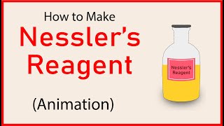 Nesslers Reagent preparation  how to make Nesslers solution  Nessler reagent preparation method [upl. by Esinereb]