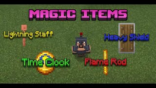 Magic Items Minecraft Command tutorial Bedrock Edition [upl. by Keeton]