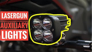 TDD Lasergun Led Light  Review  Suzuki GSX S150 [upl. by Aidroc908]