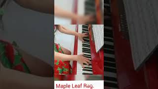 Maple Leaf Rag Scott Joplin  K Emerson [upl. by Olihs88]