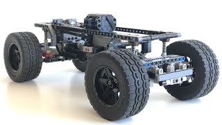 LEGO Technic 4x4 chassis with rear differential [upl. by Murton]