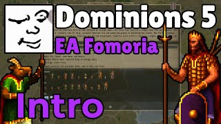 Dominions 5  EA Fomoria Intro  Mu Plays [upl. by Gnet]