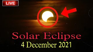 Live Solar Eclipse on 4 december 2021Sun Eclipse live on 4 dec Solar Eclipse live 2021 [upl. by Phylys]