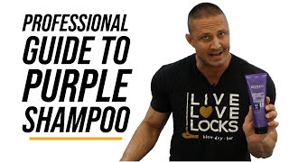 Professional Guide to Purple Shampoo [upl. by Legnalos]