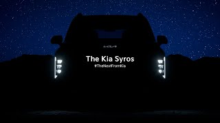 Kia India  The Kia Syros  TheNextFromKia [upl. by Bellew]