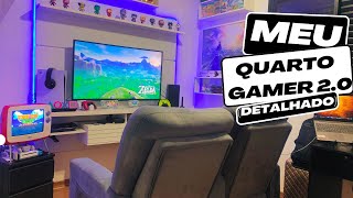 Quarto Gamer 20  Game Room em detalhes [upl. by Emmerie]