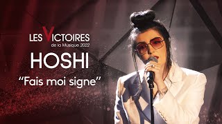 Hoshi  Faismoi signe Live Victoires 2022 [upl. by Arres532]