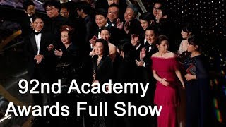 92nd Academy Awards Full I Oscars Awards 2020 Full Event I [upl. by Llevra]