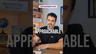 Teaching English vocab approachable 👨🏻‍🏫 englishclass languageskills learnenglish english [upl. by Azelea]