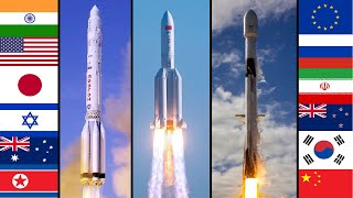 Rocket Launch Countdown Compilation Different Languages [upl. by Yerbua]