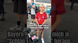 Bayern Fan fordert mich heraus 🎈🔨junge hammer battle [upl. by Marchall]