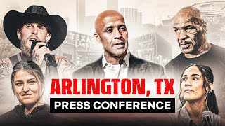 Jake Paul vs Mike Tyson OFFICIAL PRESS CONFERENCE LIVE [upl. by Anih]